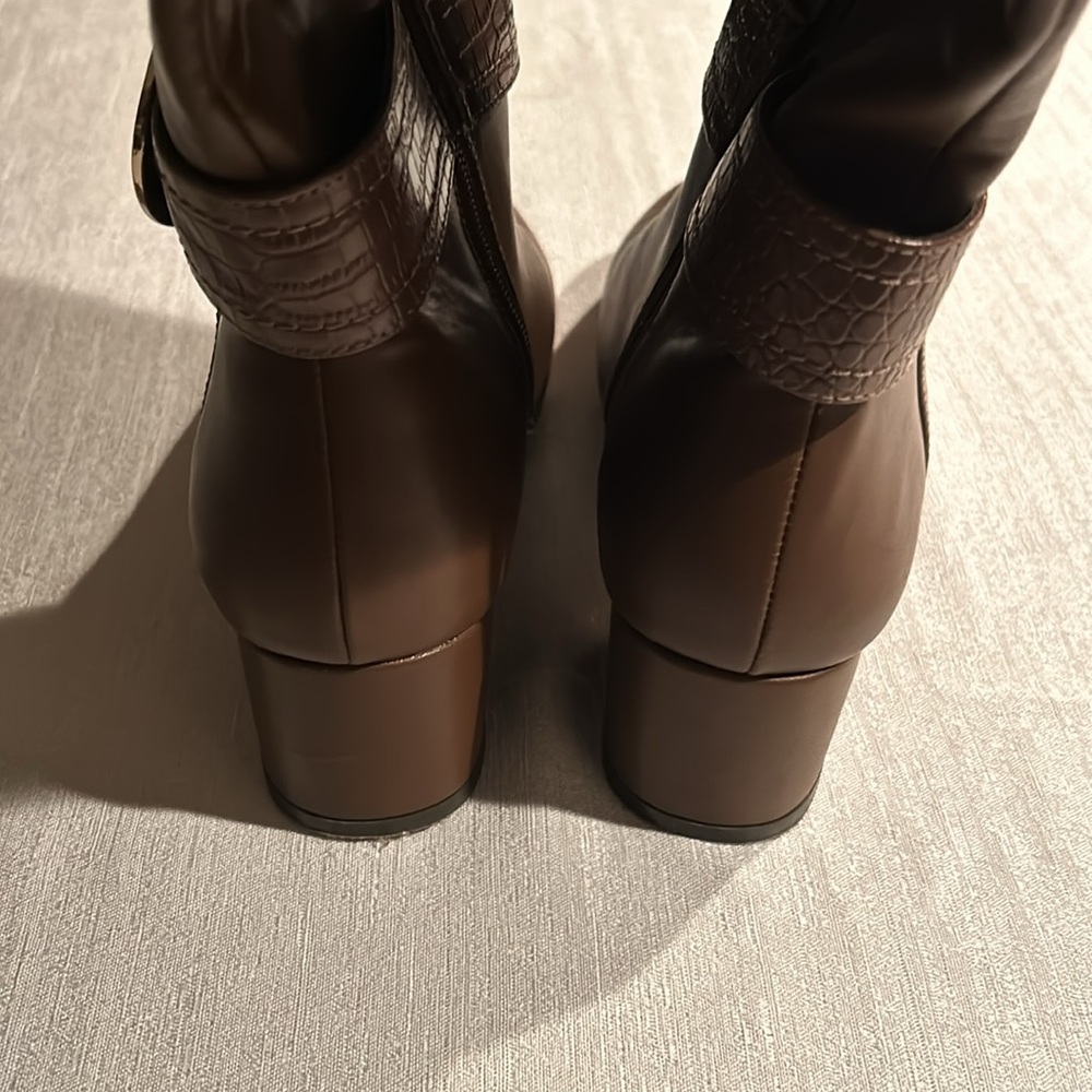 Comfort View Women’s Wide Width Vale Calf Boot Tall Knee High Size 9 Like new - Picture 13 of 16